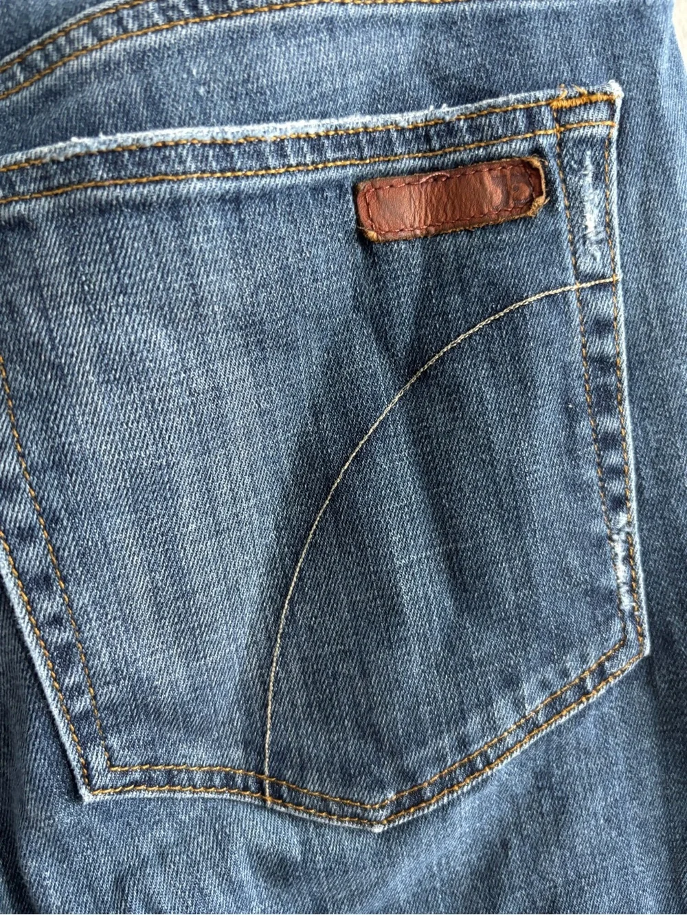 Joe's Jeans Men's 32x28 The Rebel Straight Leg Jeans Rare Short Ankle Length